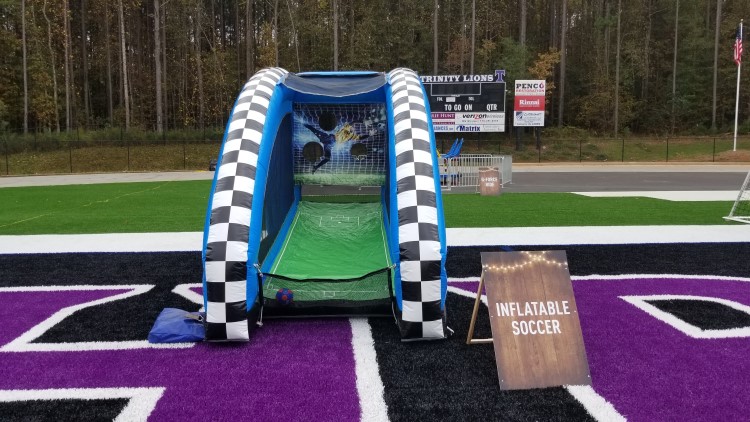 Fayetteville Inflatable Soccer Game